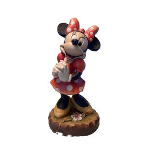 rare ANRI Minnie Mouse figurine hand carved in Italy